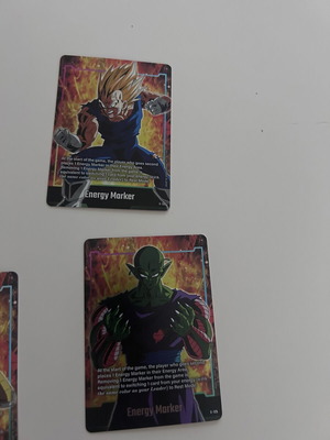 Dragon Ball energy marker foil cards, pack of 10