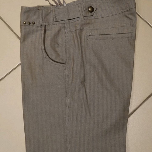 Mexx Fashion women's pants like new, low waist, beige-green shades