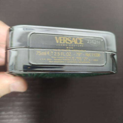 Empty Versace, Hugo Boss and Michael Schumacher perfume bottles used, collection pack