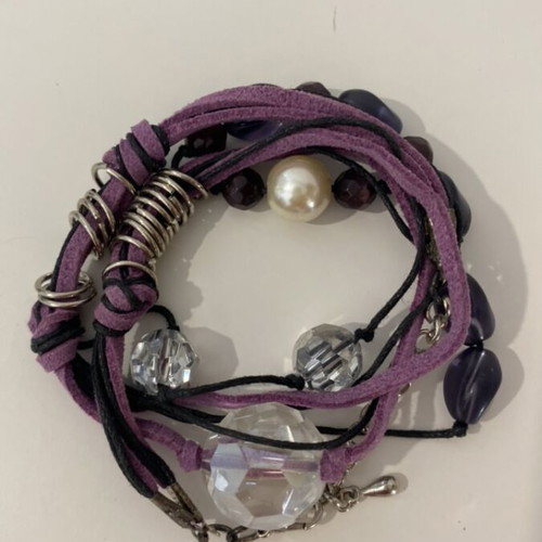 Handmade bracelet necklace 2 in 1 like new, vintage