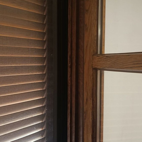 Wooden window and door frames used, set of 6, oak, tilt-and-turn