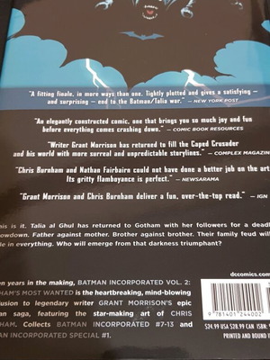 Batman Incorporated 2 hardcover new