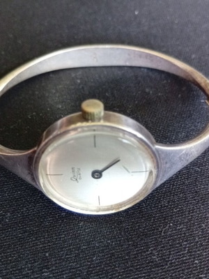Silver women's quartz watch 925 used