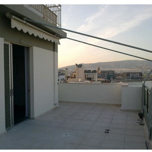 Penthouse apartment 47 sqm 5th floor with view in Piraeus, 1 bedroom