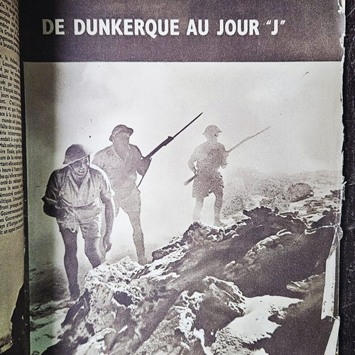 World War II Photo Book used, Dunkirk to D-Day