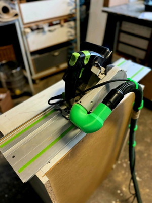 Festool адаптер за прахосмукачка и ръчен циркуляр