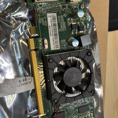 ATI Radeon HD7450 1GB graphics card used with Displayport and DVI