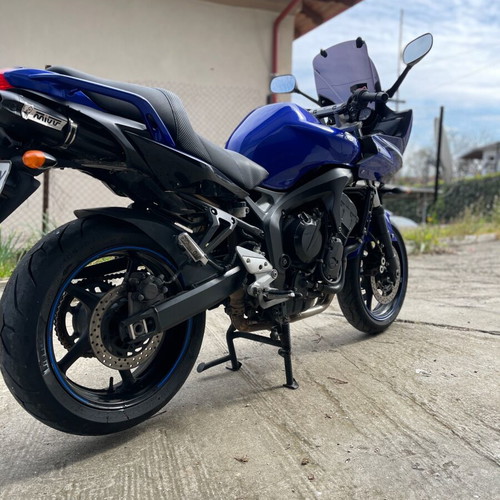 Yamaha FZ6 Fazer S2 600 cc σαν καινούργιο, μπλε sport touring