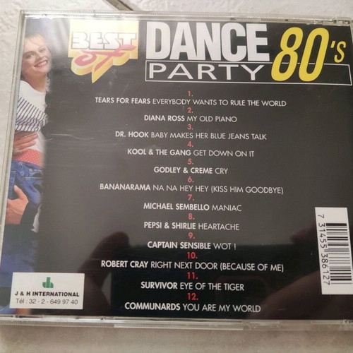 80s Dance Latin Brazil CD set like new