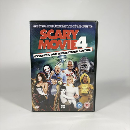 Scary Movie 4 Extended and Unsanitized Edition DVD like new with English subtitles
