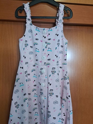 Orchestra pink dress like new, size 116 cm, age 6