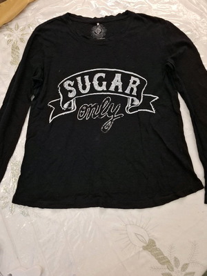 Blouse M used, black and white