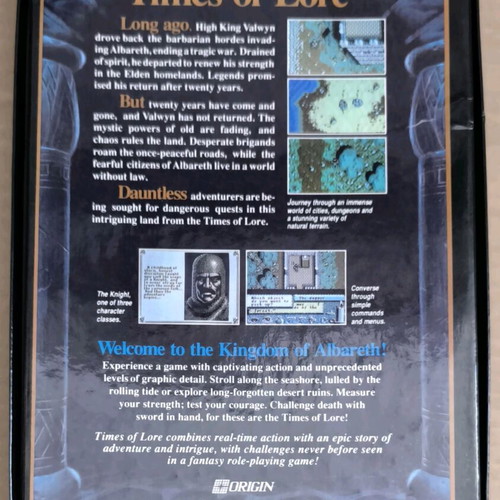 Times Of Lore (Origin) (Apple II) used