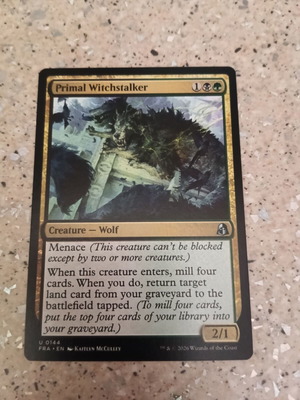 Primal Witchstalker κάρτα πλάσμα του Magic: The Gathering