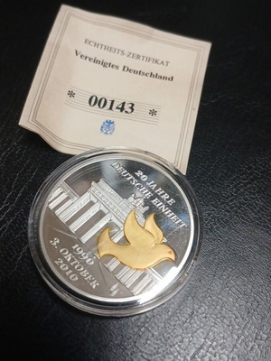 Germany 2009 20 Jahre Deutsche Einheit commemorative medal