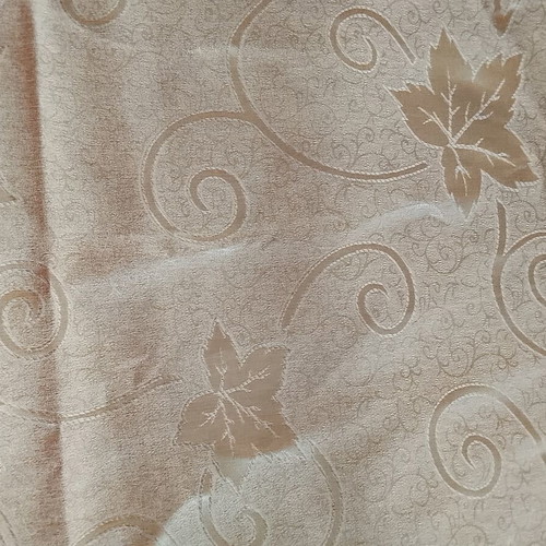 Curtain beige gold satin, 280x270 cm