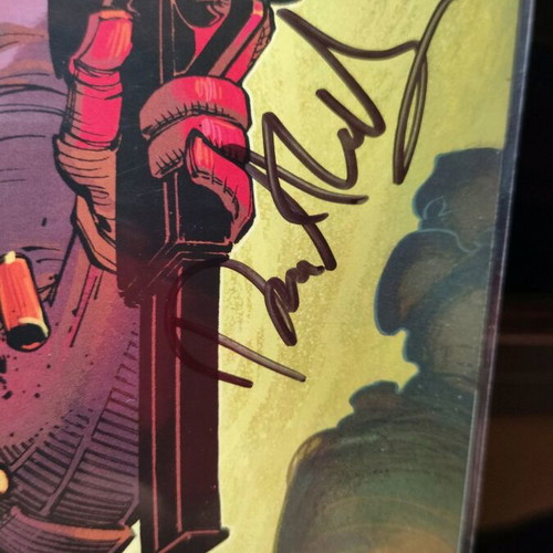 The Silencer #1 Signed comic like new, English
