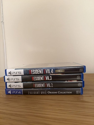 Resident Evil συλλογή για PlayStation 5, σαν καινούργιο, μόνο πακέτο