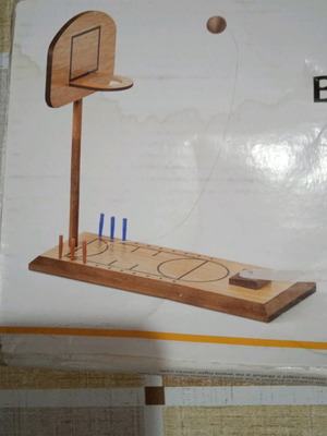 Παιχνίδι Bord Basketball επιτραπέζιο, ξύλινο, σε καλή κατάσταση