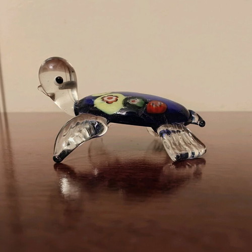 Table decorative turtle like new
