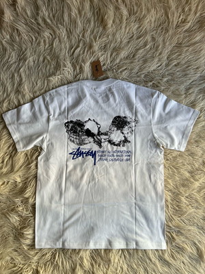 Stussy Shells Tee Medium new, white