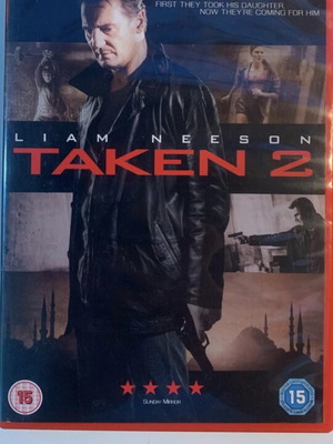 Taken 2 DVD used, English audio with subtitles