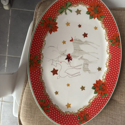 Christmas Platter like new