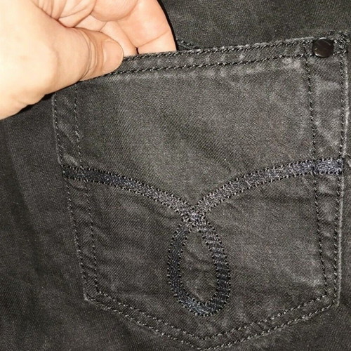 Calvin Klein Jeans black women's denim shorts like new, size S