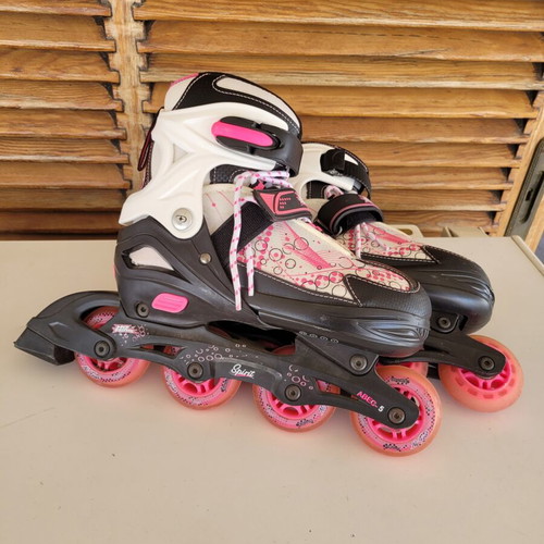 No Fear Spirit Adjustable Inline Skates Size 37-40 Like New