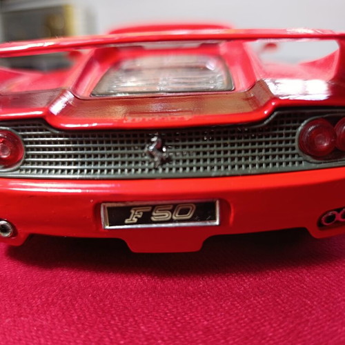 Ferrari F50 Shell Maisto μεταχειρισμένο μεταλλικό μοντέλο κλίμακας 1/18