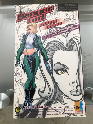 Danger Girl Abbey Chase 12-inch figure doll used