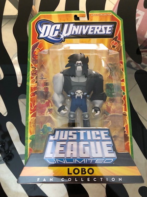 Lobo φιγούρα Justice League Unlimited Matty Collector καινούργιο