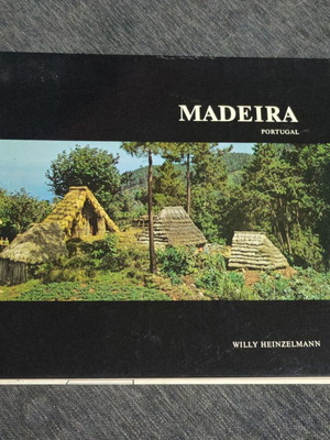 Φωτογραφικό λεύκωμα Madeira Portugal μεταχειρισμένο του Willy Heinzelmann 1971