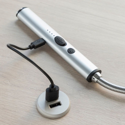 Electric Rechargeable Lighter new, USB, flexible, Innovagoods