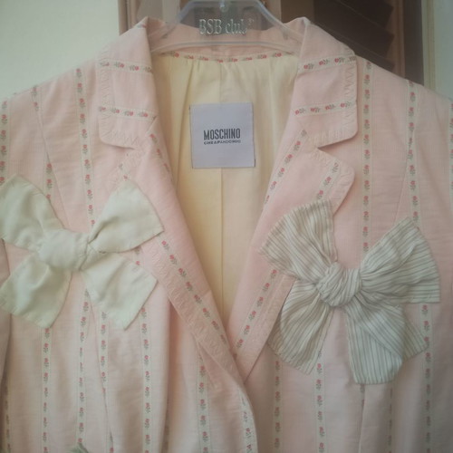 Moschino vintage pink jacket used