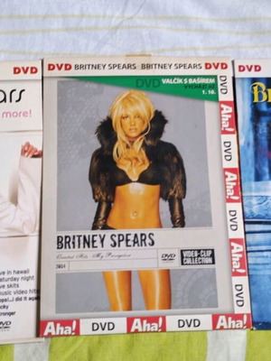 Britney Spears 3 DVD Hungary Edition καινούργιο, Slim/card folder