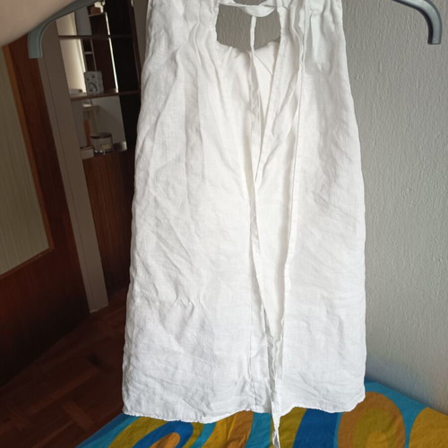 Zara linen top size M new, white