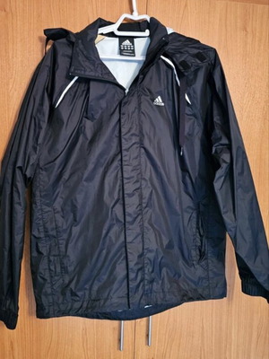 Adidas waterproof jacket like new, size S, black