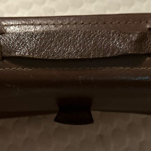 Small leather medical bag used from the past