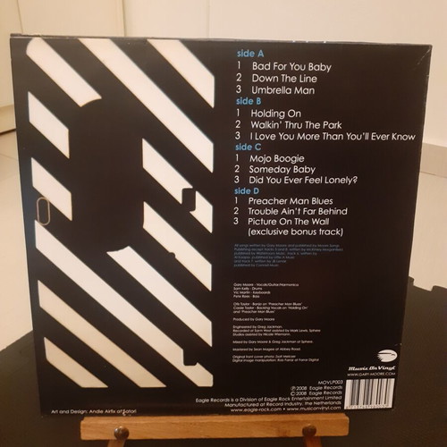 Gary Moore – Bad For You Baby (2xLP, Album, 180g) [Music On Vinyl - MOVLP003]