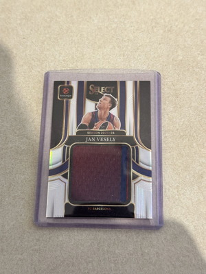 Jan Vesely 2025-26 Panini Select EuroLeague κάρτα patch relic καινούργιο