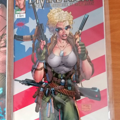 Divine Right Image Comics pack with various variants like new