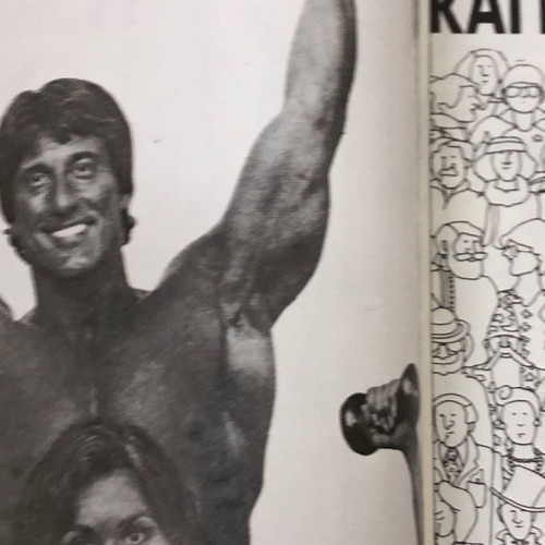 Body Building Magazine Issue 9 1985 used with poster