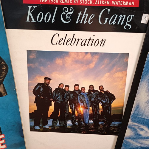 Πακέτο 6 Maxi Singles, KLF, Village People, Kool and the Gang, Bill Withers, Michel Cretu, Sting