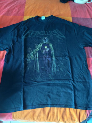 Rebellion Shirt King Lear XL Gildan σαν καινούργιο, μαύρο