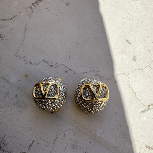 Valentino Garavani earrings with Swarovski stones new