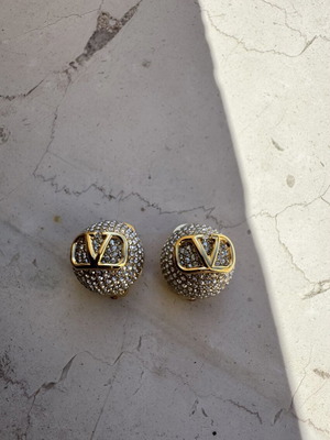 Σκουλαρίκια Valentino Garavani με πέτρες Swarovski καινούργια