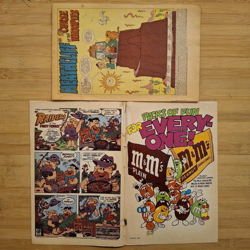 Marvel Star Comics used issues Ewoks #12, Heathcliff #14, Muppet Babies #11