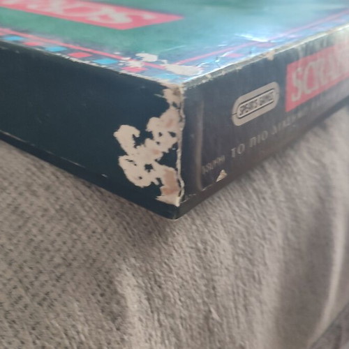 Vintage Greek Scrabble Original 1991 board game, complete