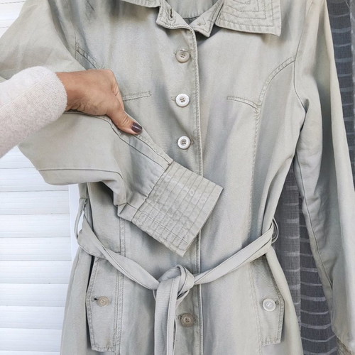 Kenvelo vintage trench coat used, beige, size M